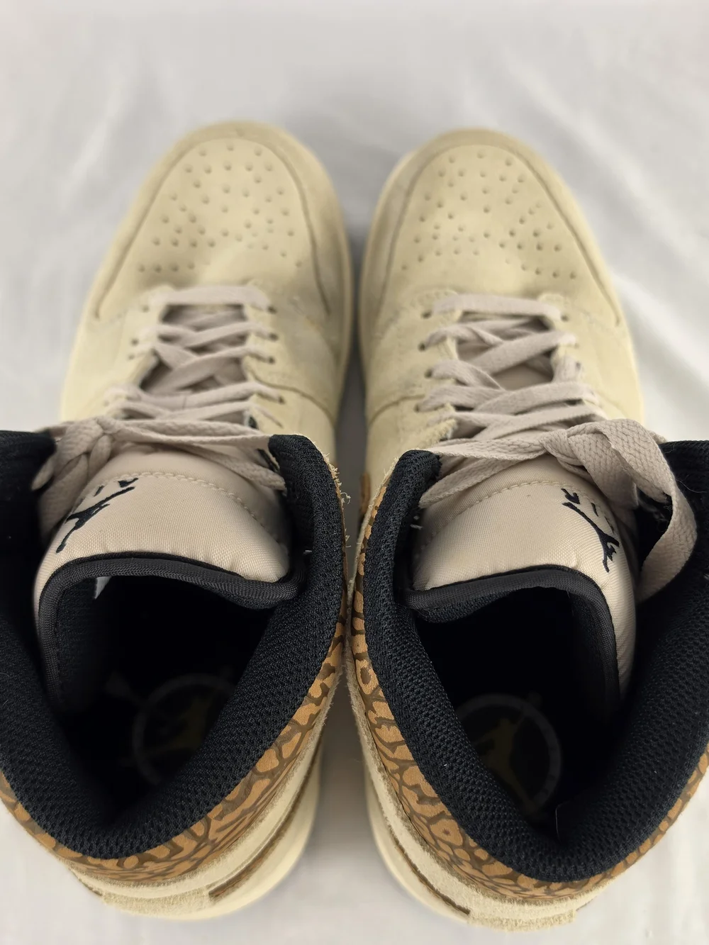 Nike Air Jordan 1 Mid SE Elephant Light Orewood DZ4129-102 Men's Size 10
